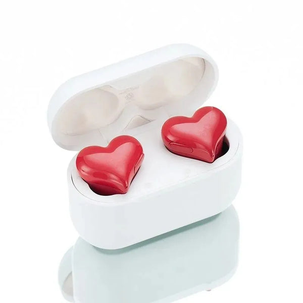 Heart Shaped Wireless Design Bluetooth Earphones